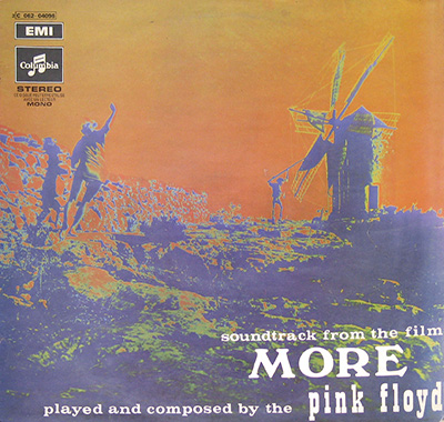 PINK FLOYD - Soundtrack from the Film MORE (France) album front cover